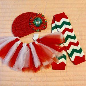 Handmade 6-18Months TuTu, Legwarmer , & Bow Set! ❤️